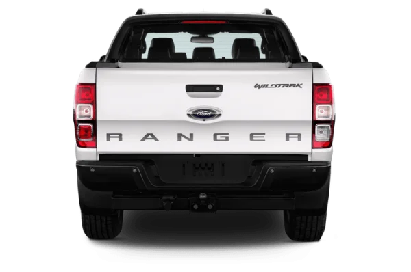 Ford Ranger Wildtrak Pickup Truck Rear View PNG