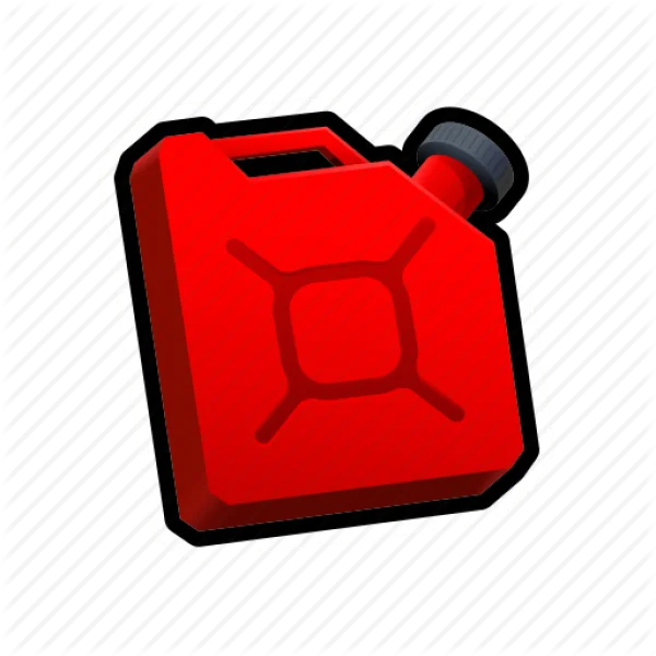 Red Gas Can Sticker PNG Transparent Background