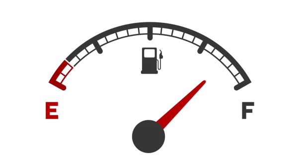 Full Car Fuel Gauge PNG Transparent Background