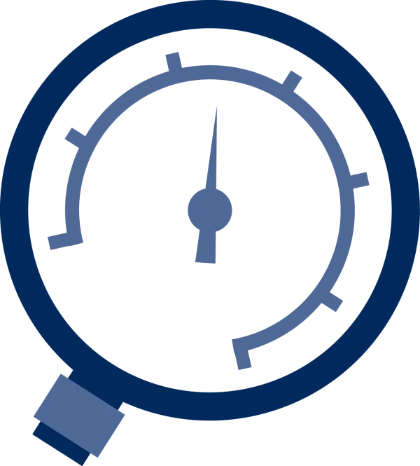 Gauge Meter Icon PNG Transparent Background