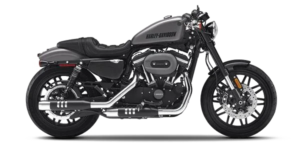 Grey Harley-Davidson Sportster Motorcycle PNG
