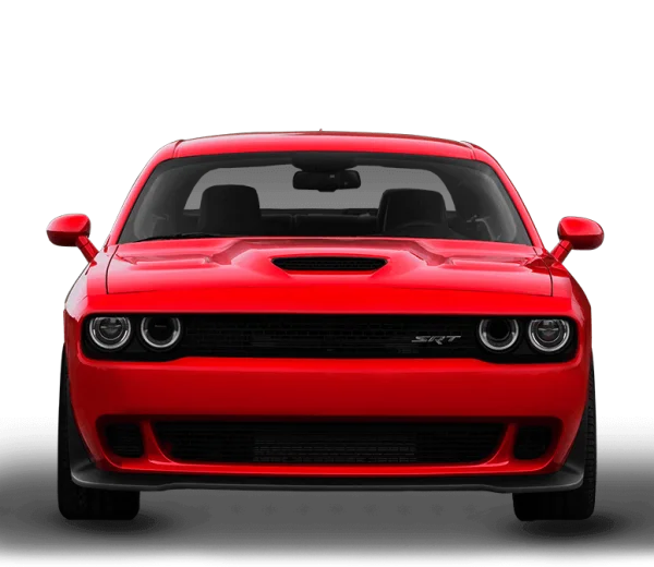 Red Dodge Challenger SRT PNG Transparent Background