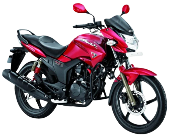 Red Sport Motorcycle PNG Transparent Background