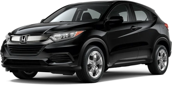 Black Honda HR-V SUV PNG Transparent Background