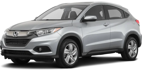 Silver Honda HR-V Crossover PNG Transparent Background