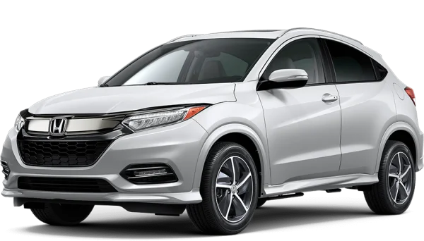 White Honda HR-V Crossover Car PNG Transparent