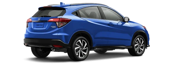 Blue Honda HR-V SUV PNG Transparent Background