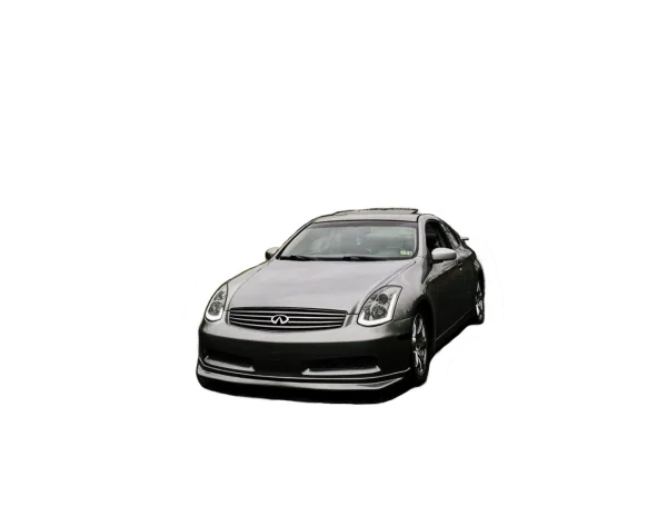Grey Infiniti G35 Coupe PNG Transparent Background