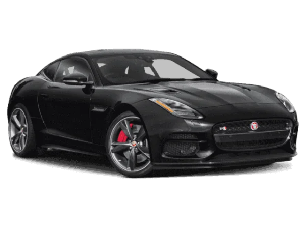 Black Jaguar F-Type Sports Car PNG