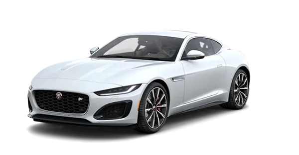 White Jaguar F-Type Sports Car PNG Transparent