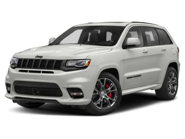 White Jeep Grand Cherokee SRT PNG Transparent Background