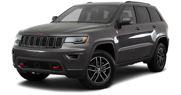 Dark Grey Jeep Grand Cherokee Trailhawk PNG