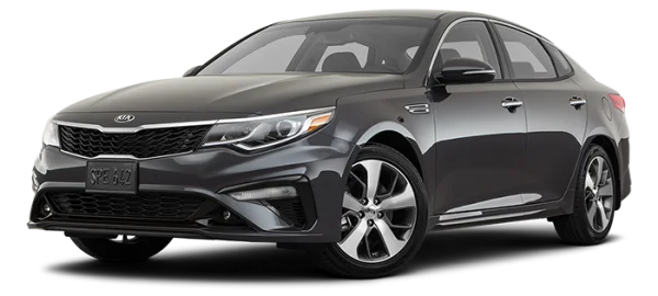 Dark Grey Kia Optima Car PNG Transparent