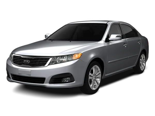 Silver Kia Optima Car PNG Transparent Background