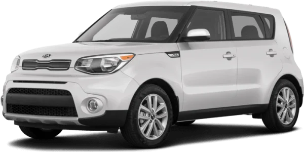White Kia Soul Car PNG Transparent Background