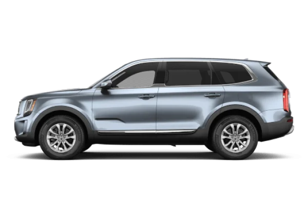 Light Blue SUV PNG Transparent Background