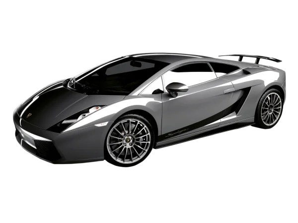 Grey Lamborghini Gallardo Superleggera Transparent PNG
