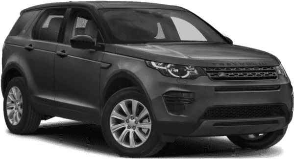 Dark Gray Land Rover Discovery Sport PNG Transparent Background