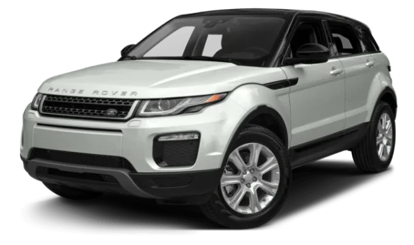 White Range Rover Evoque PNG Transparent Background