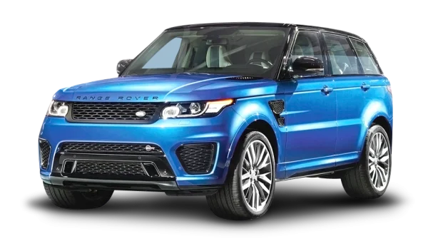 Blue Range Rover Sport SUV PNG Transparent