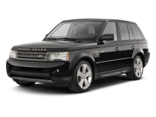 Black Range Rover Sport SUV PNG Transparent Background