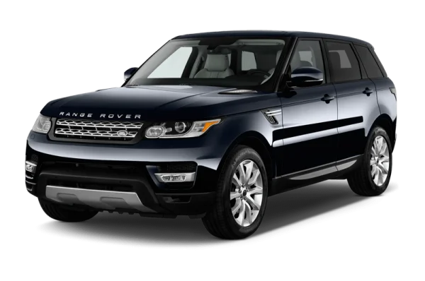 Black Range Rover Sport SUV PNG Transparent