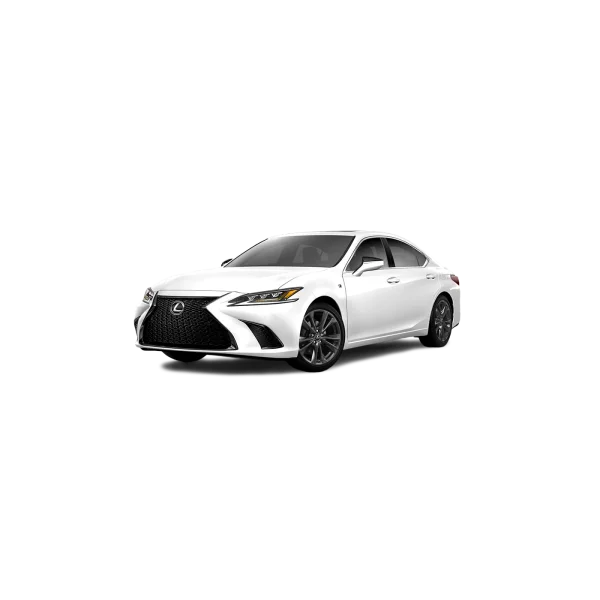 White Lexus ES Sedan Transparent PNG