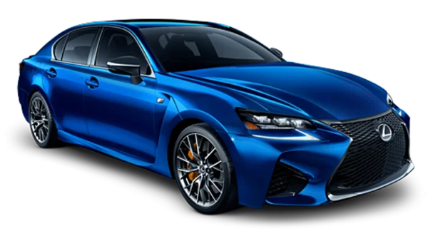 Blue Lexus Car PNG Transparent Background