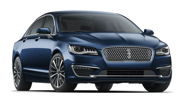 Blue Luxury Sedan Car PNG Transparent Background