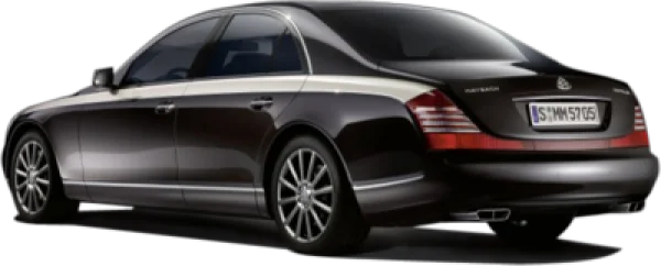 Maybach Luxury Sedan Car PNG Transparent