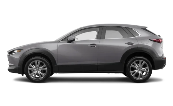 Gray Mazda CX-30 Car PNG Transparent Background