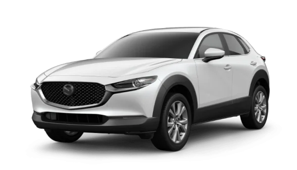 White Mazda CX-30 Crossover SUV PNG