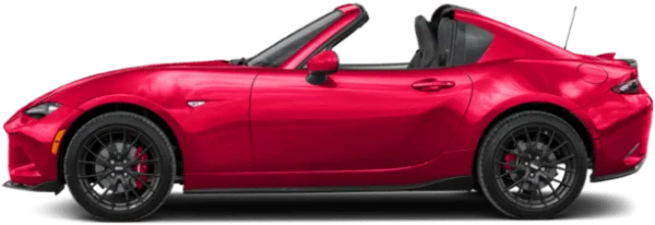 Red Mazda MX-5 Miata RF Sports Car PNG Transparent