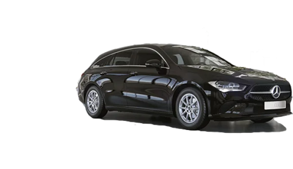 Black Mercedes-Benz CLA Car PNG Transparent