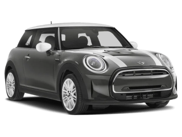Gray Mini Cooper Car PNG Transparent Background