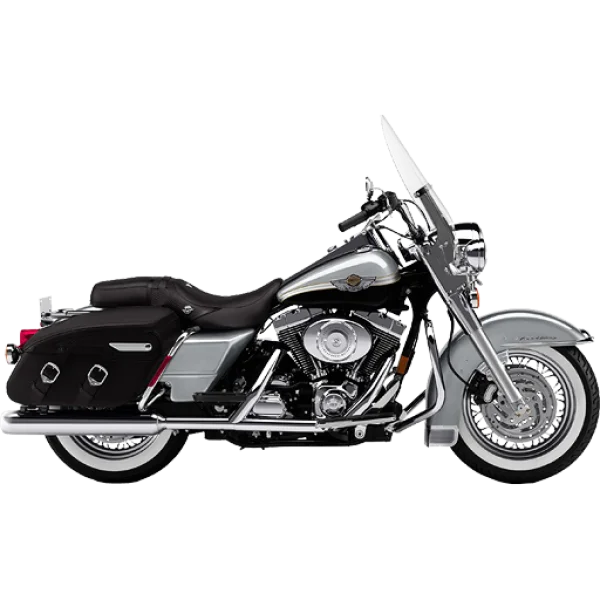 Classic Silver Motorcycle PNG Transparent Background