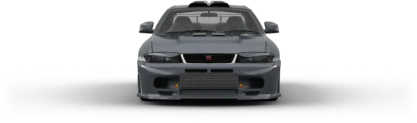 Grey Sport Sedan Car PNG Transparent Background