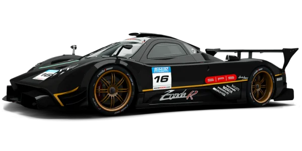 Pagani Zonda R Racing Car PNG Transparent Background