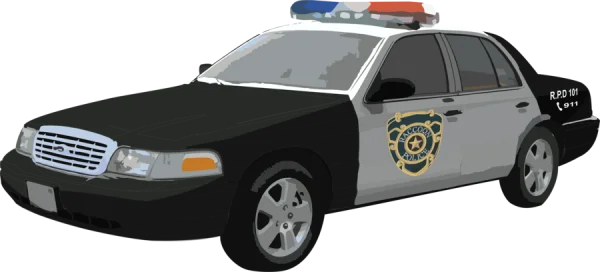 Raccoon City Police Car PNG Transparent