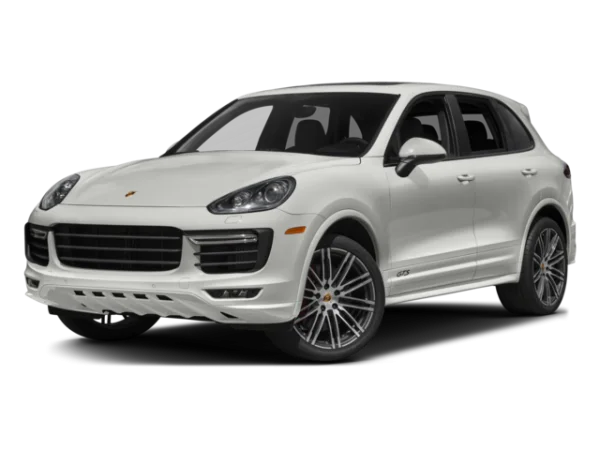 White Porsche Cayenne GTS PNG Transparent Background
