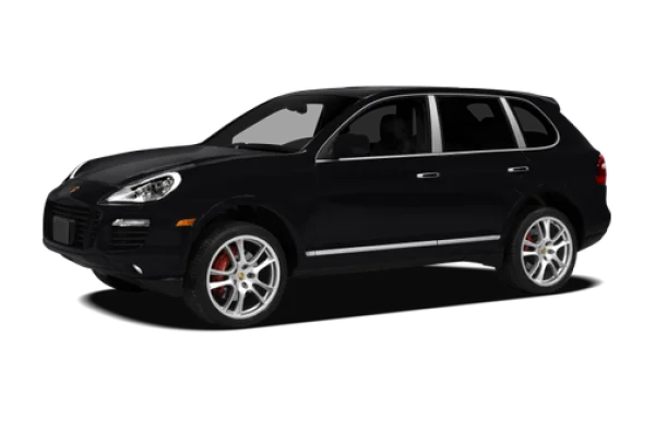 Black Porsche Cayenne SUV PNG Transparent