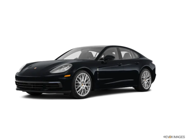 Black Porsche Panamera Luxury Car PNG