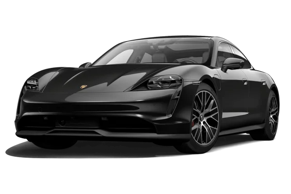 Black Porsche Taycan PNG Transparent