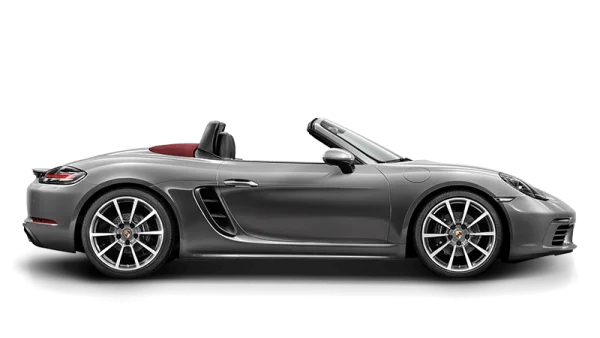 Grey Porsche Boxster PNG Transparent Background