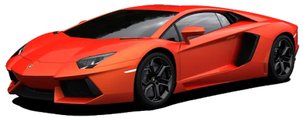 Red Lamborghini Aventador Sports Car PNG