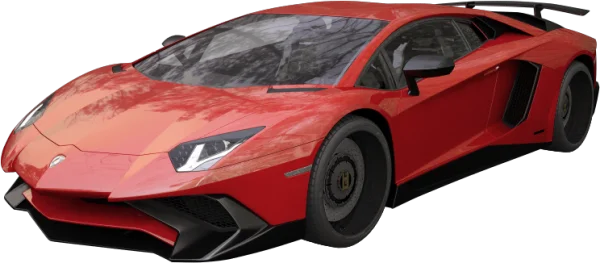 Red Sports Car PNG Transparent Background