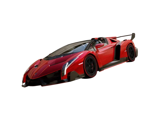 Red Sports Car PNG Transparent Background