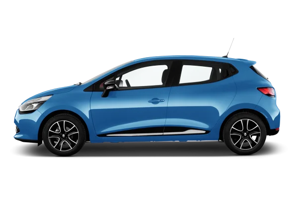 Blue Renault Clio Hatchback Car PNG Transparent