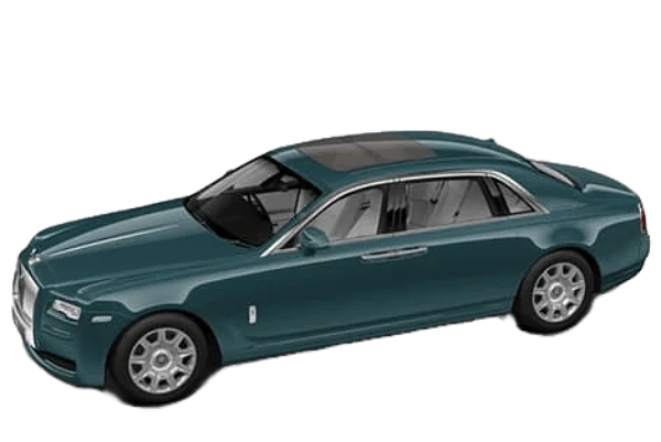 Dark Teal Rolls-Royce Ghost Luxury Car PNG