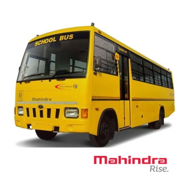 Yellow School Bus PNG Transparent Background